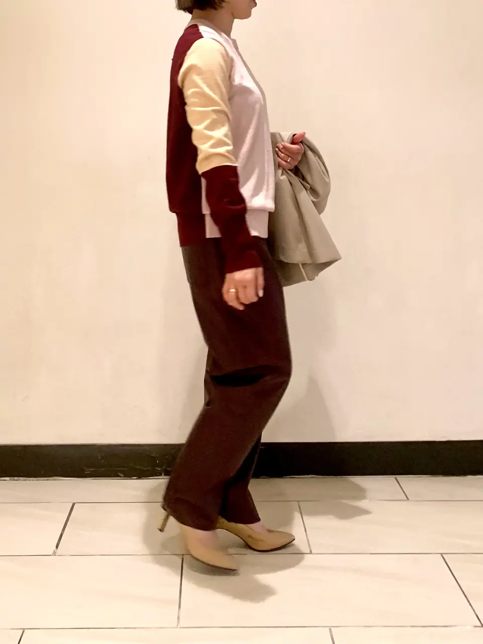 BEIGE， STAFF コーディネート画像