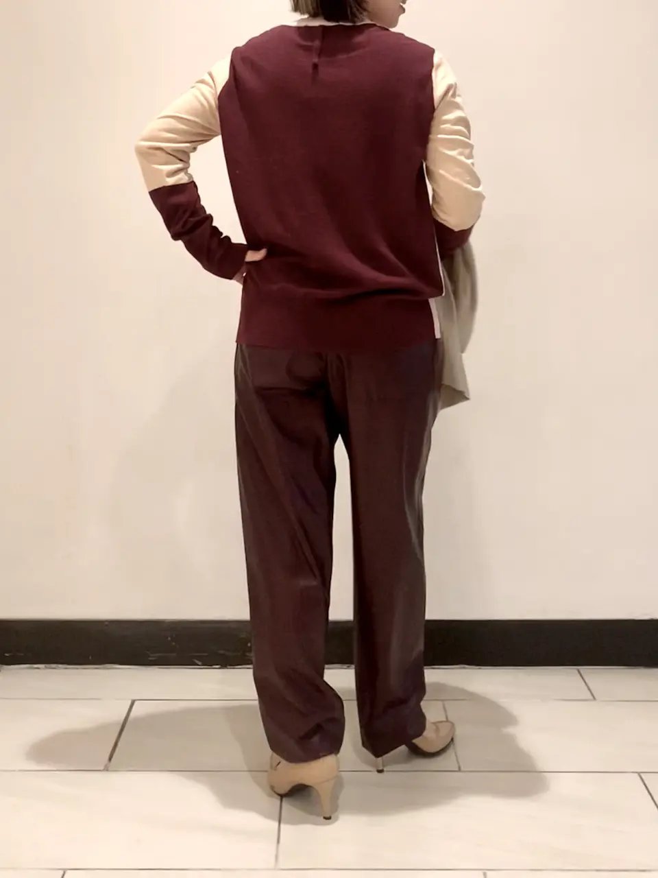 BEIGE， STAFF コーディネート画像