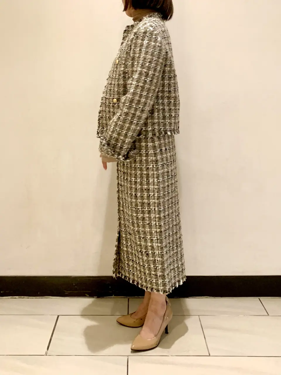 BEIGE， STAFF コーディネート画像