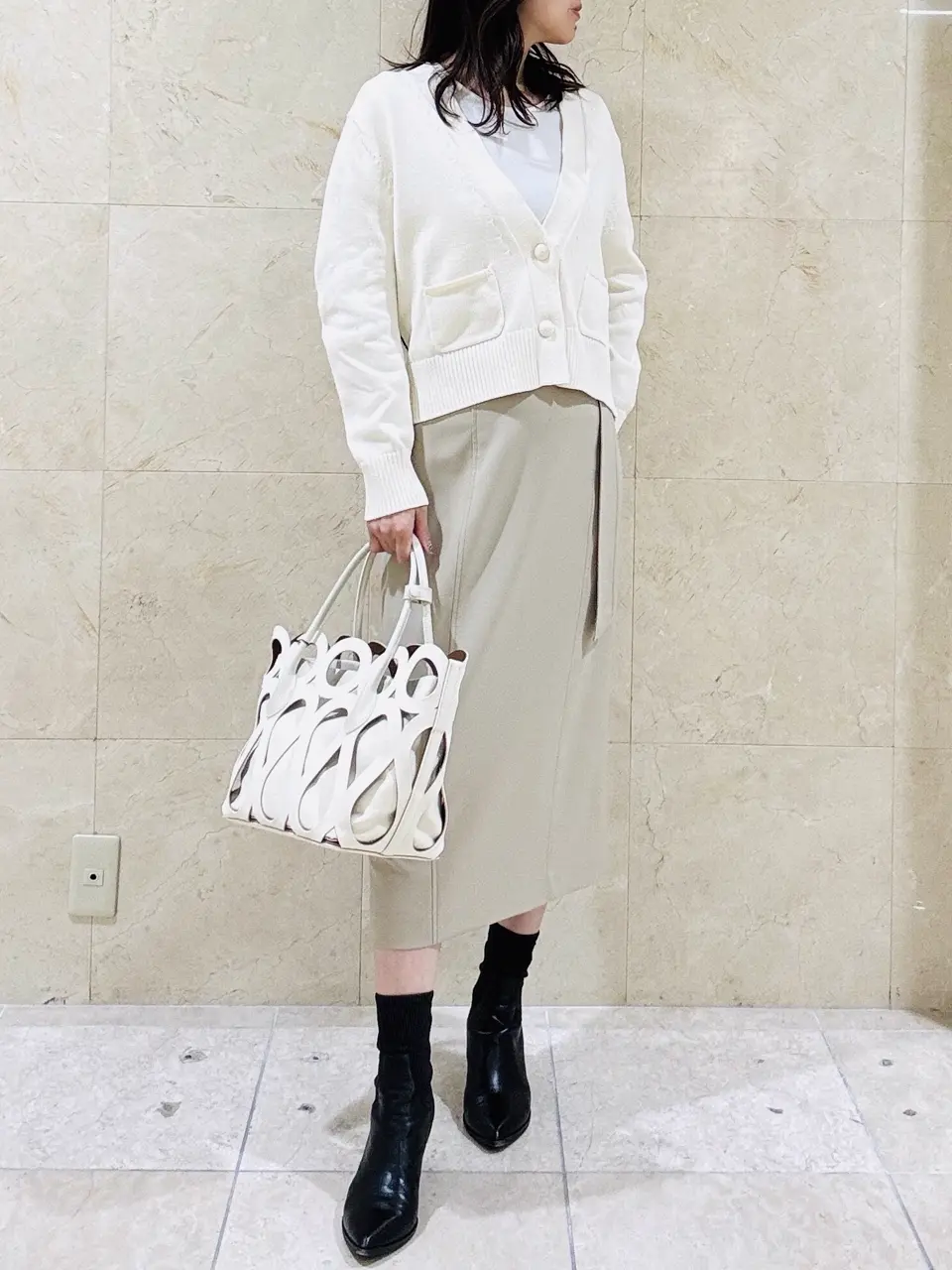 BEIGE， スタッフ コーディネート画像