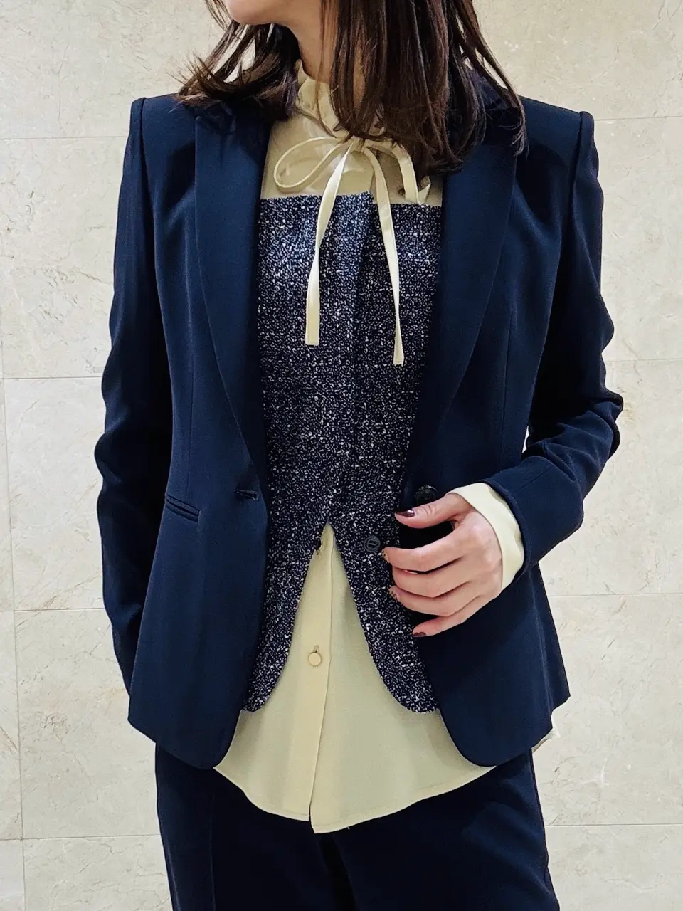 BEIGE， スタッフ コーディネート画像