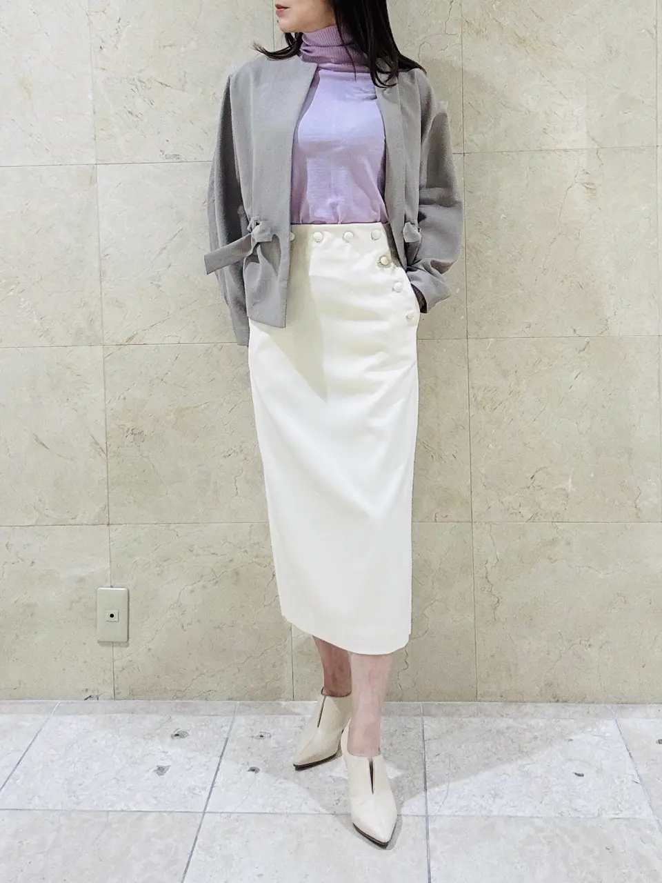 BEIGE， スタッフ コーディネート画像