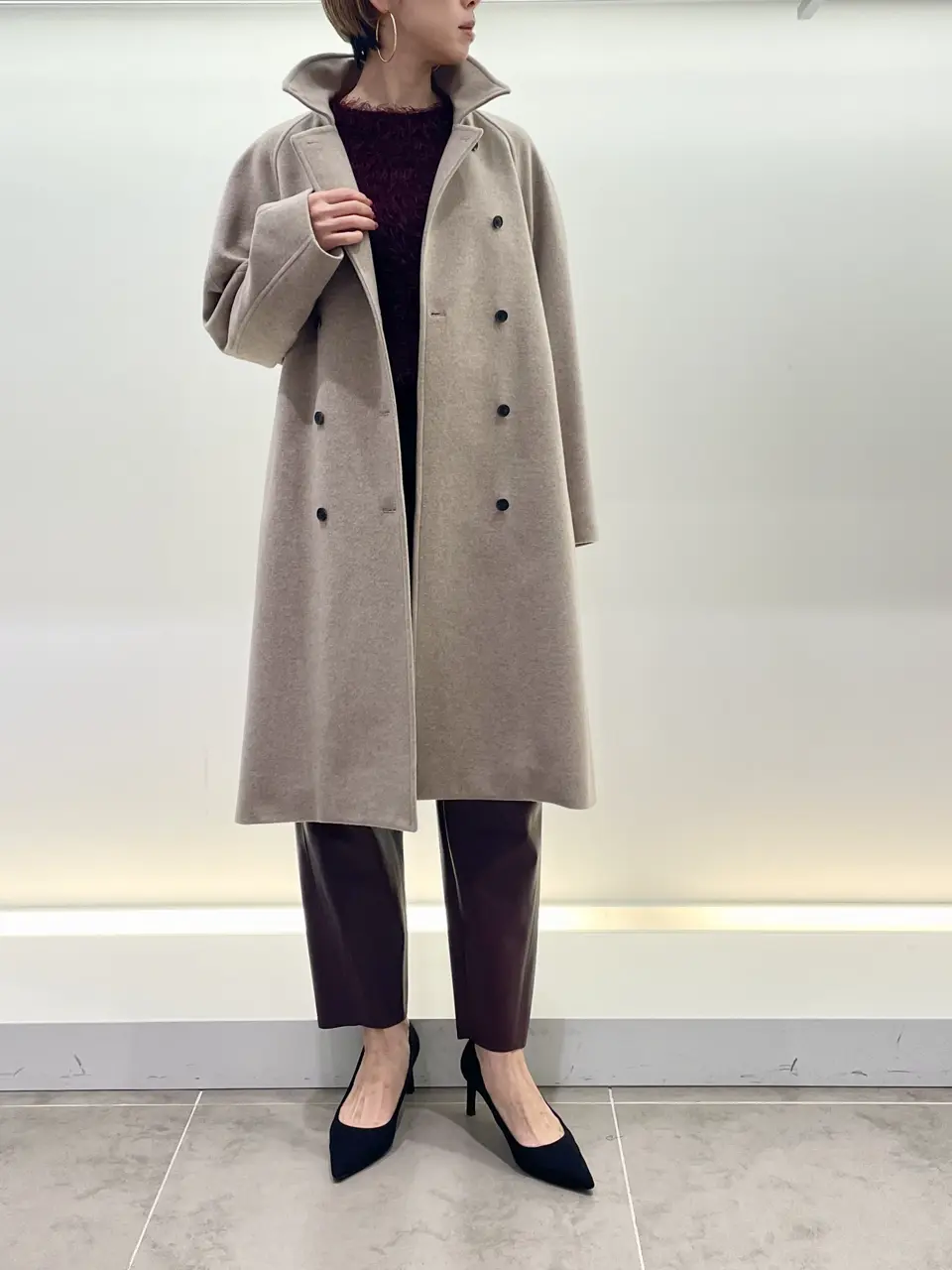 BEIGE， 柴田 コーディネート画像