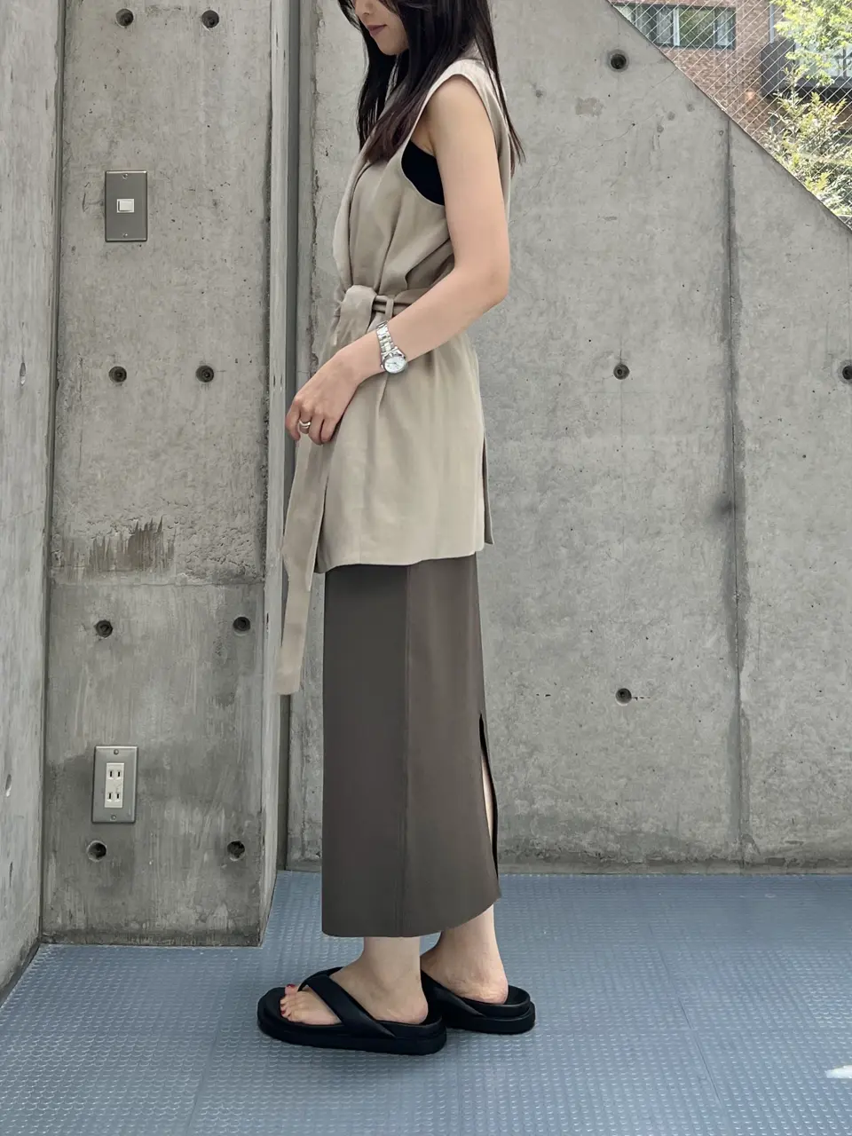 BEIGE， R.A コーディネート画像