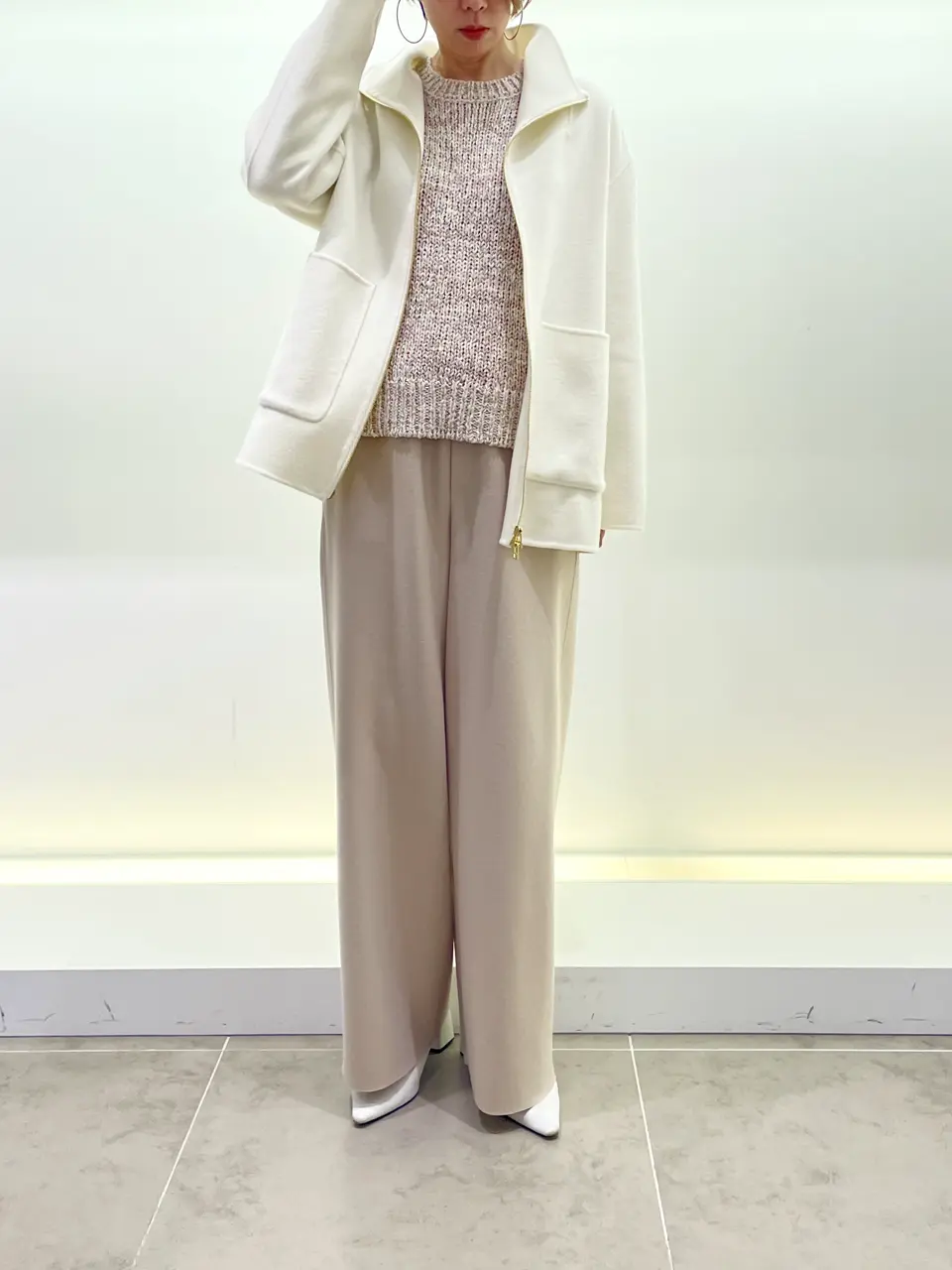 BEIGE， 柴田 コーディネート画像