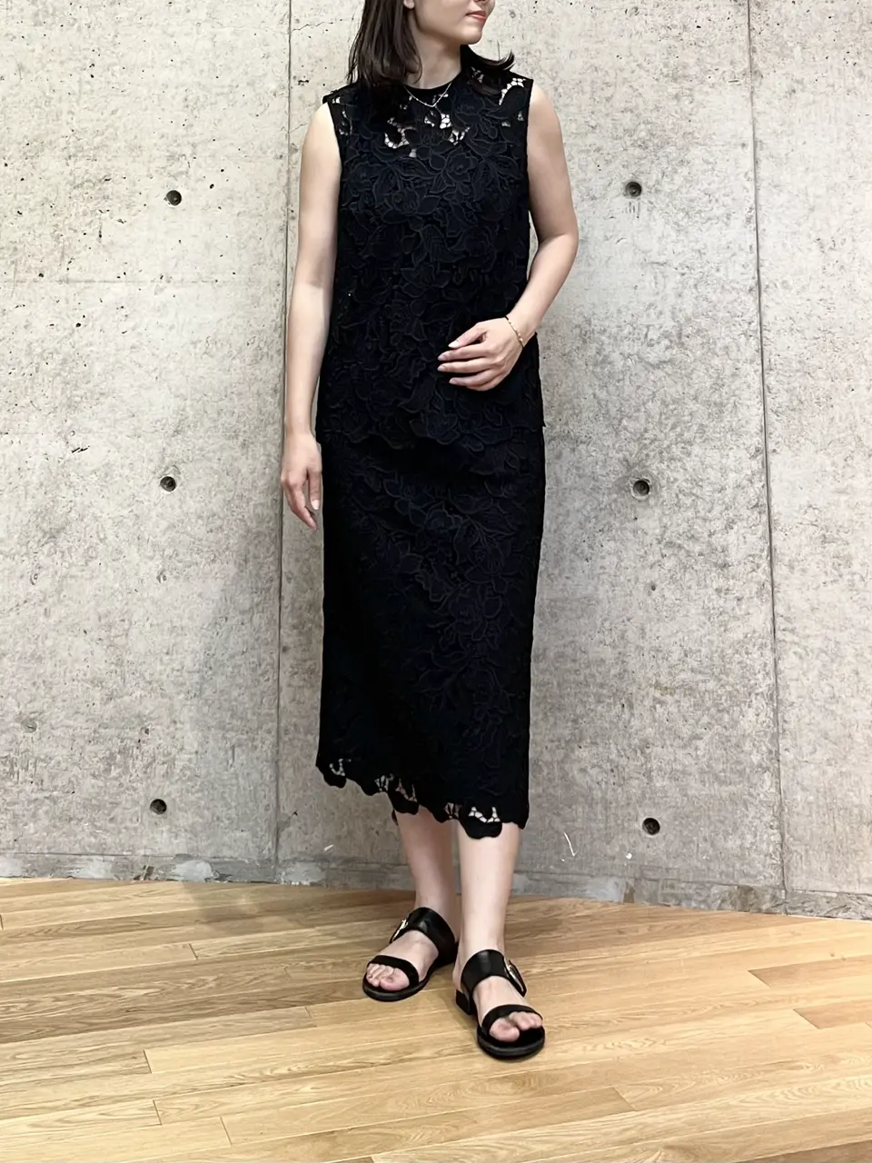 BEIGE， 藤原 コーディネート画像