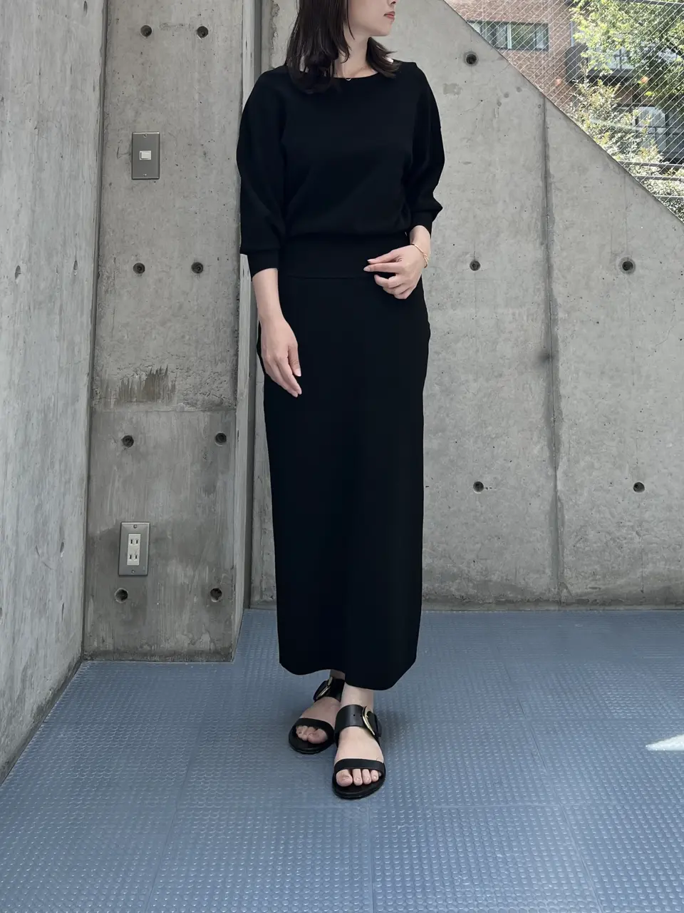 BEIGE， 藤原 コーディネート画像