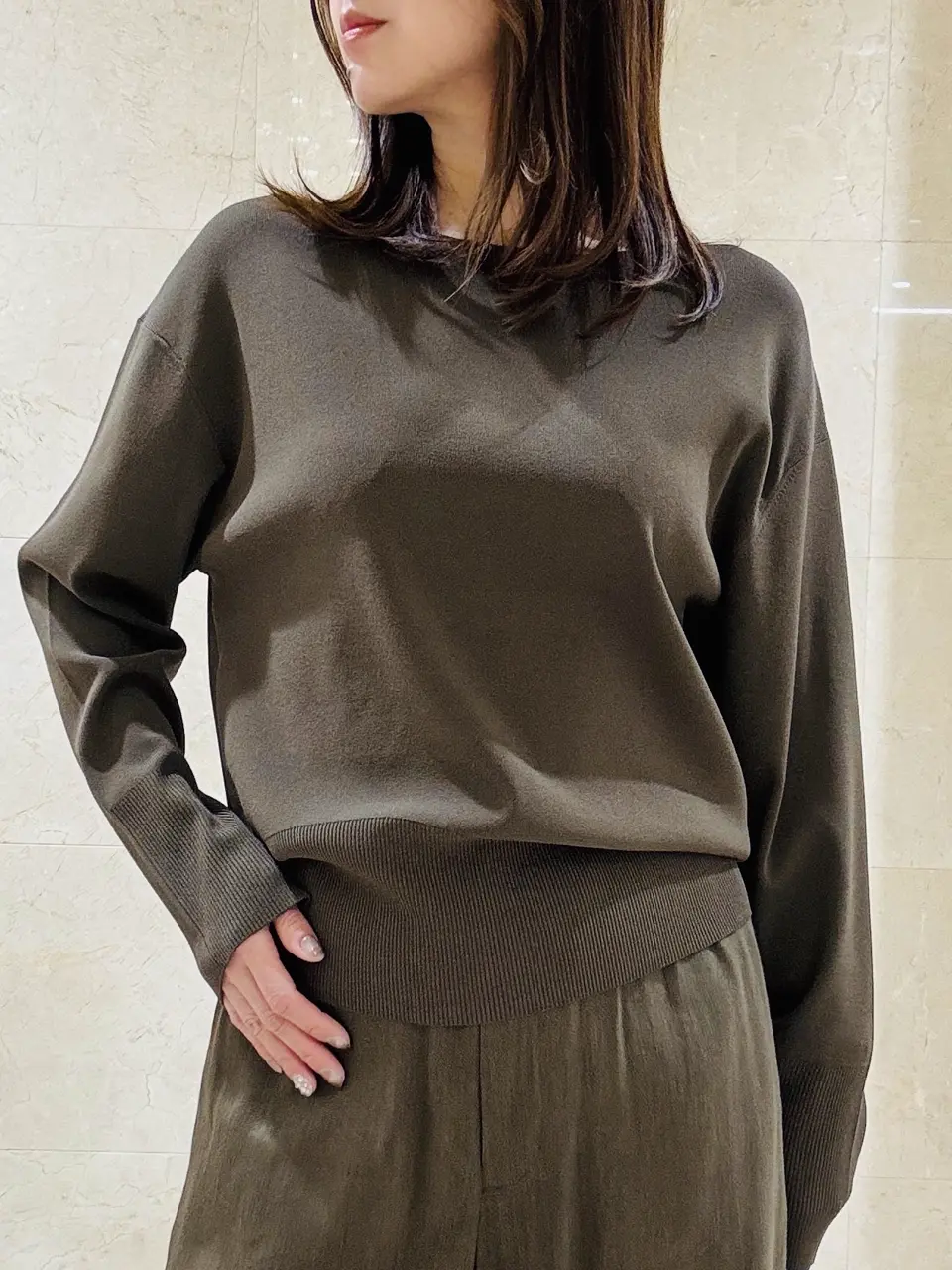 BEIGE， スタッフ コーディネート画像