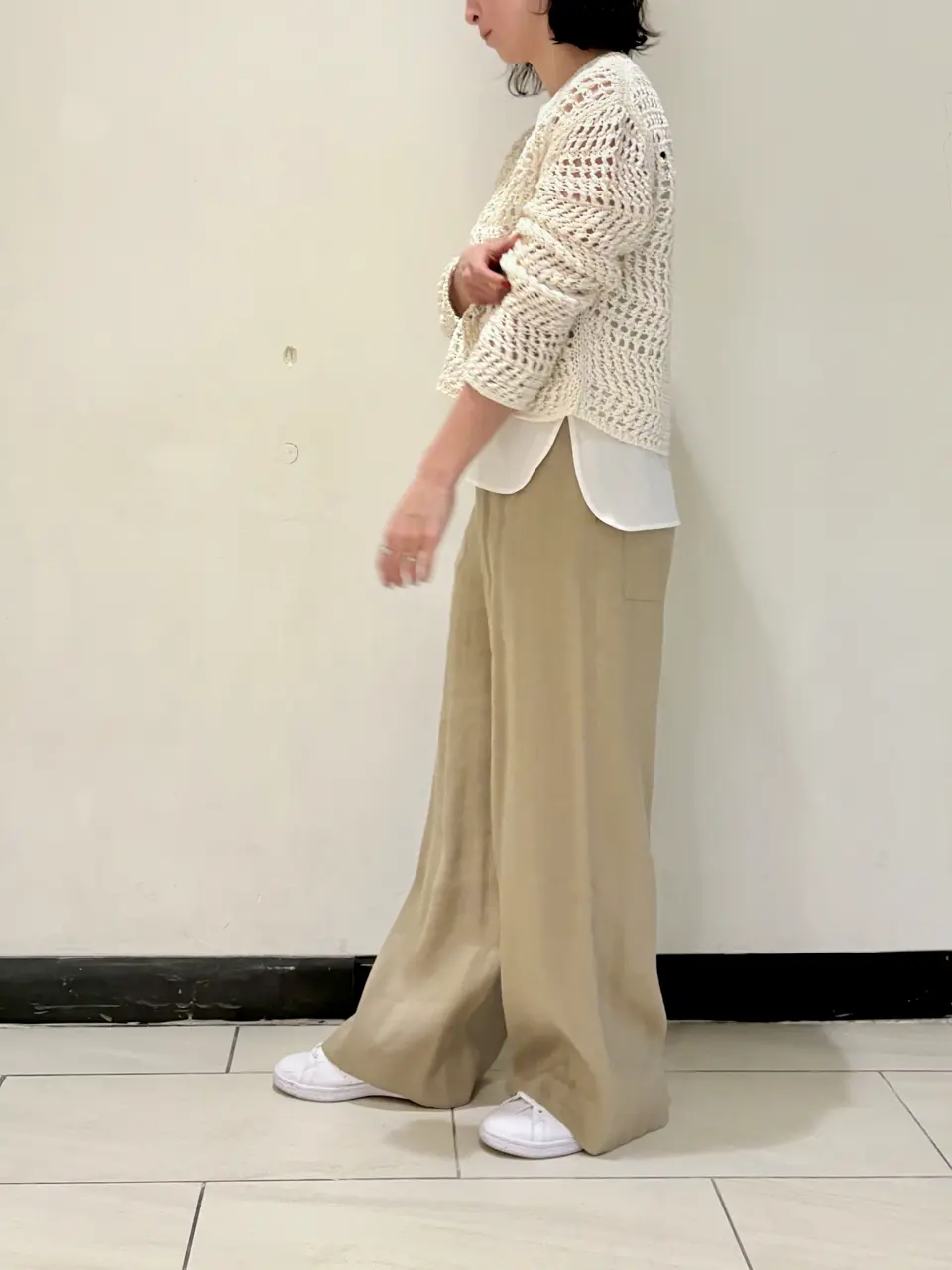 BEIGE， スタッフ コーディネート画像