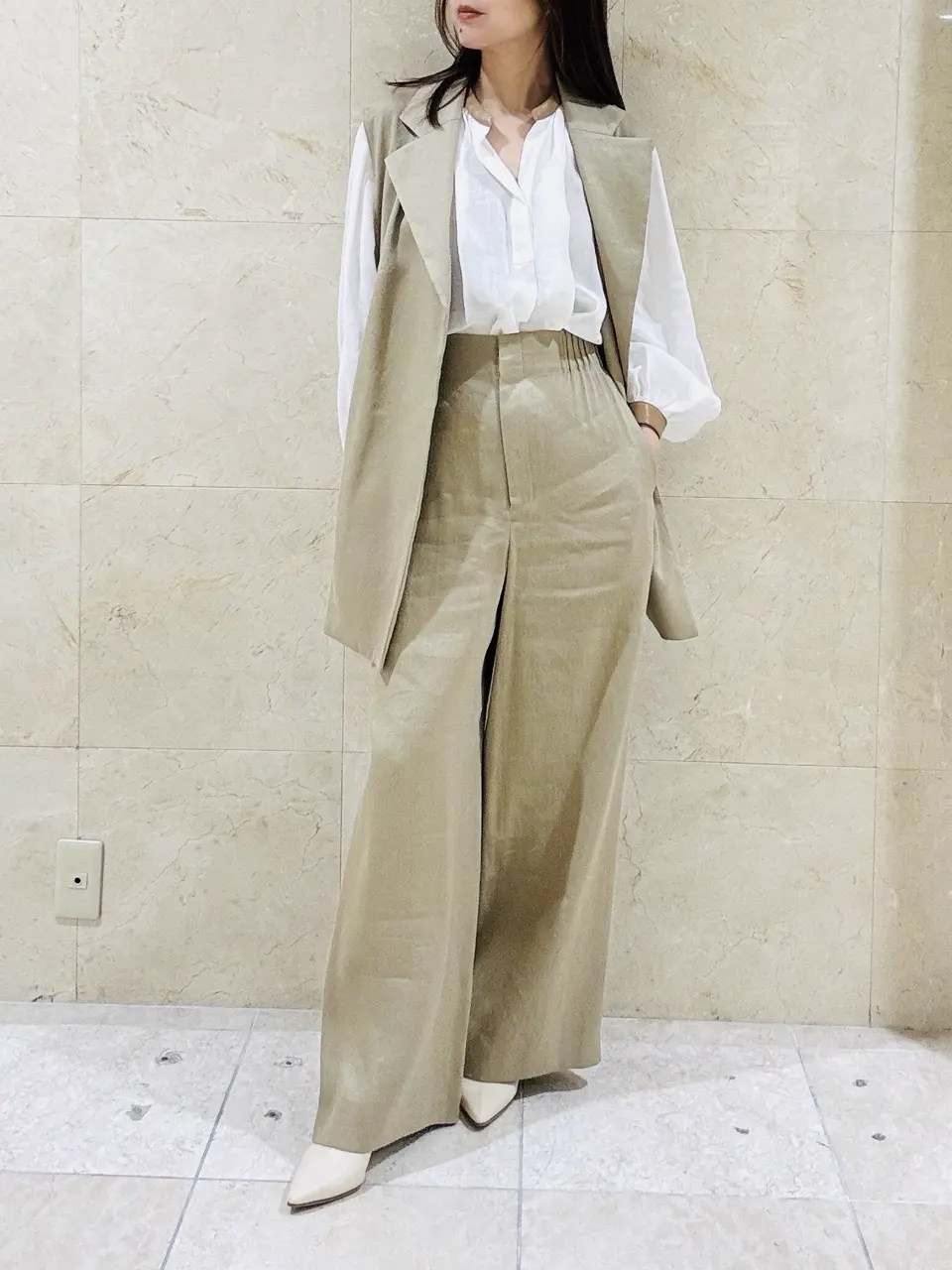 BEIGE， スタッフ コーディネート画像