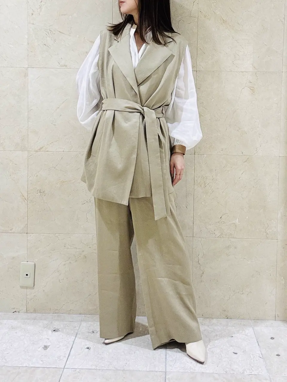 BEIGE， スタッフ コーディネート画像