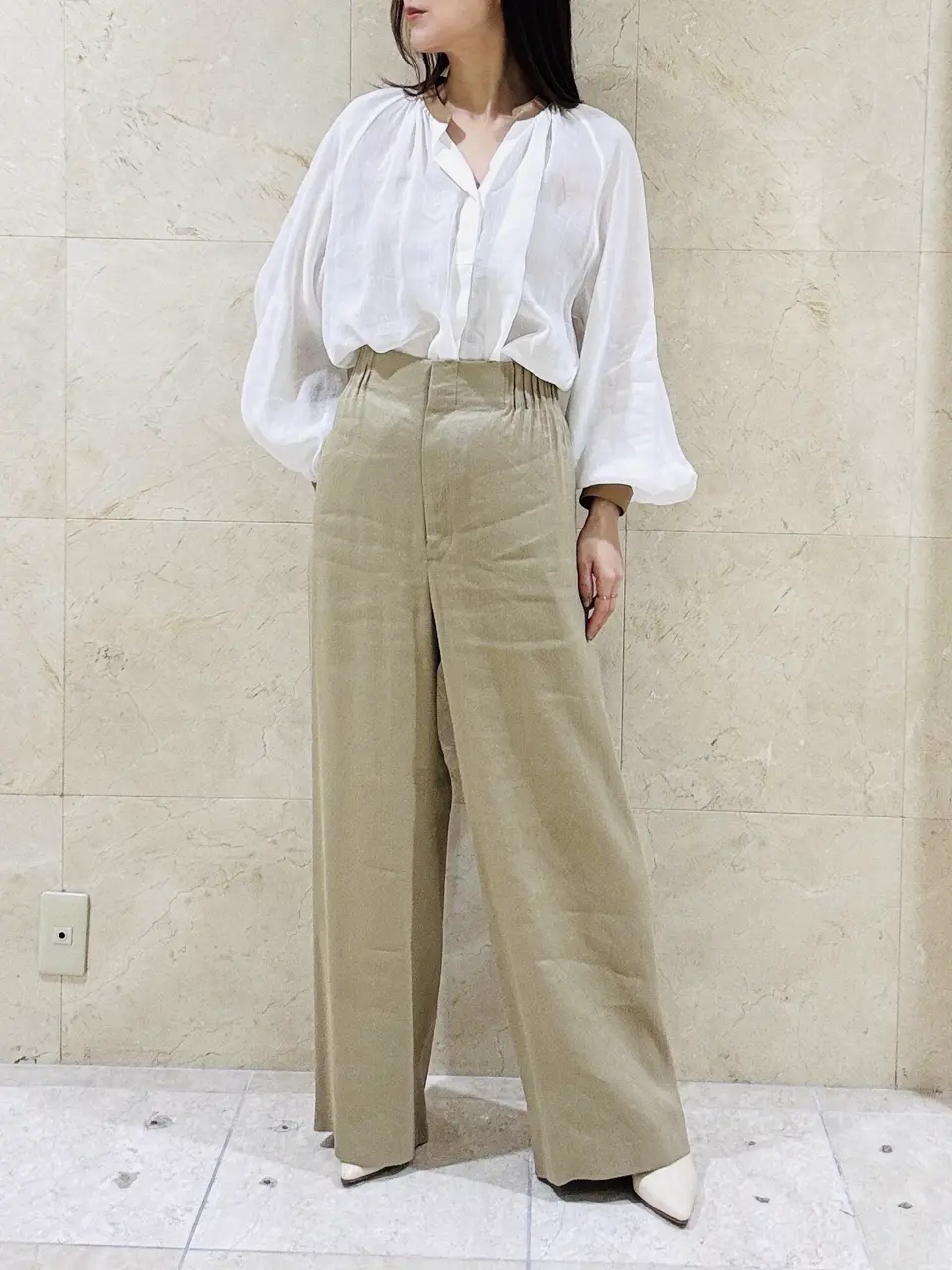 BEIGE， スタッフ コーディネート画像