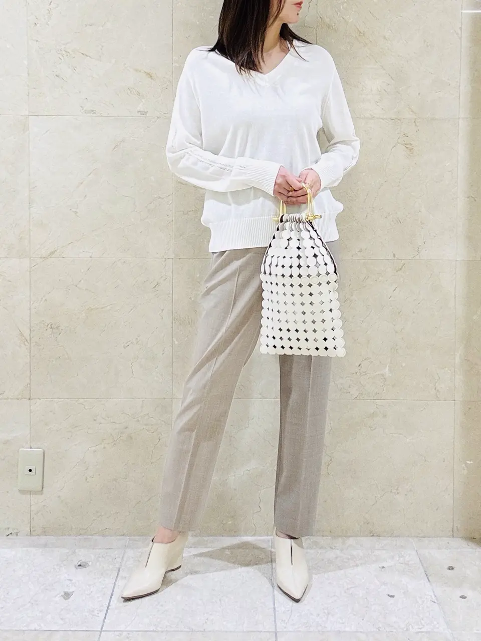 BEIGE， スタッフ コーディネート画像