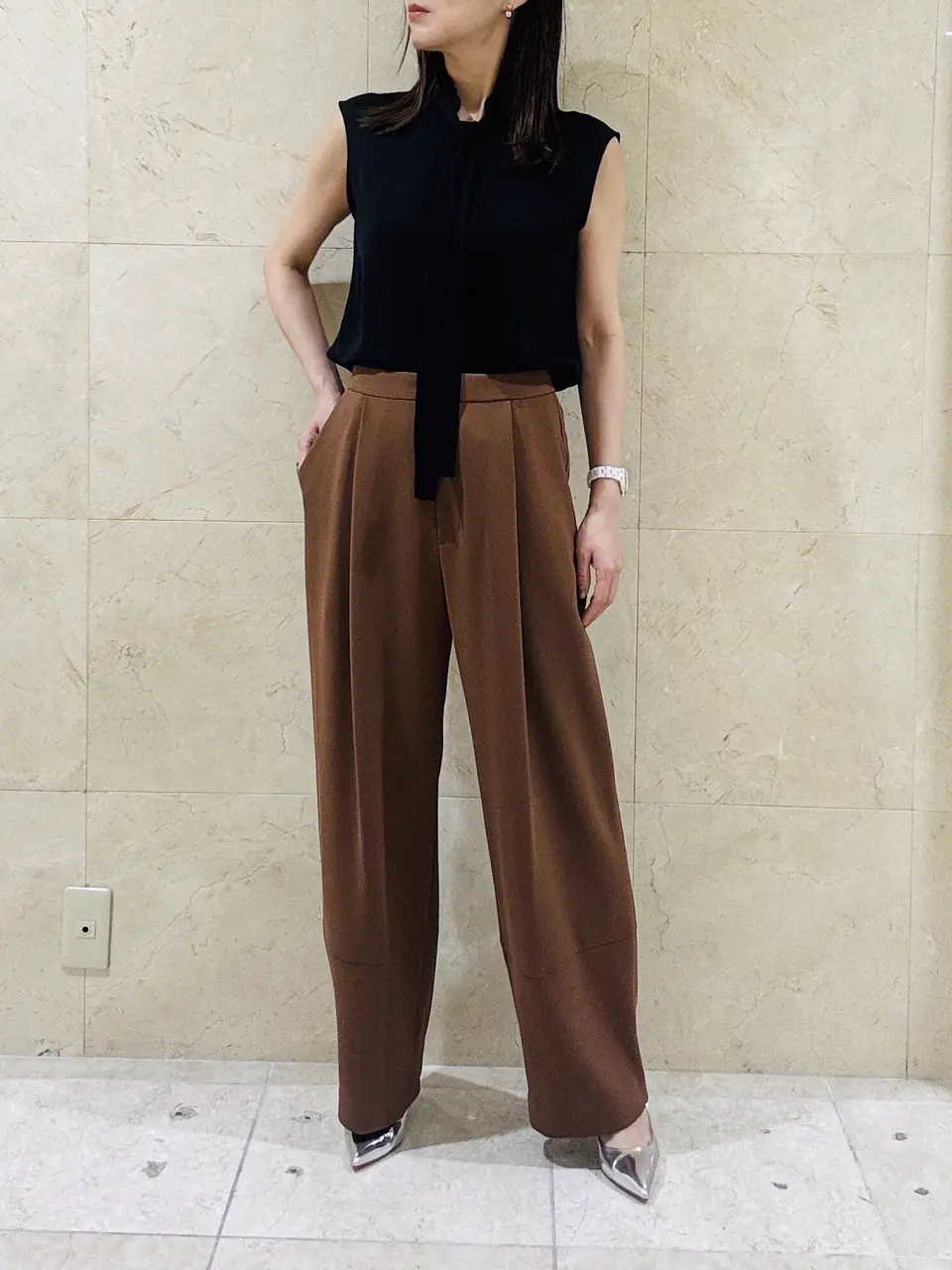 BEIGE， スタッフ コーディネート画像