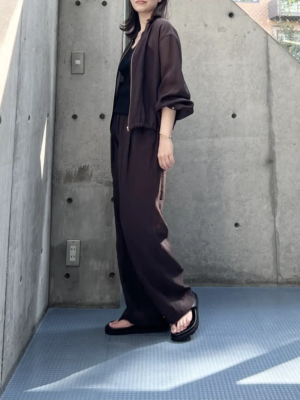 BEIGE， 藤原 コーディネート画像