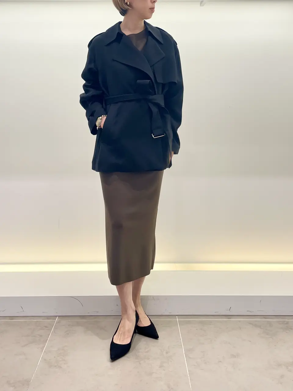 BEIGE， 柴田 コーディネート画像