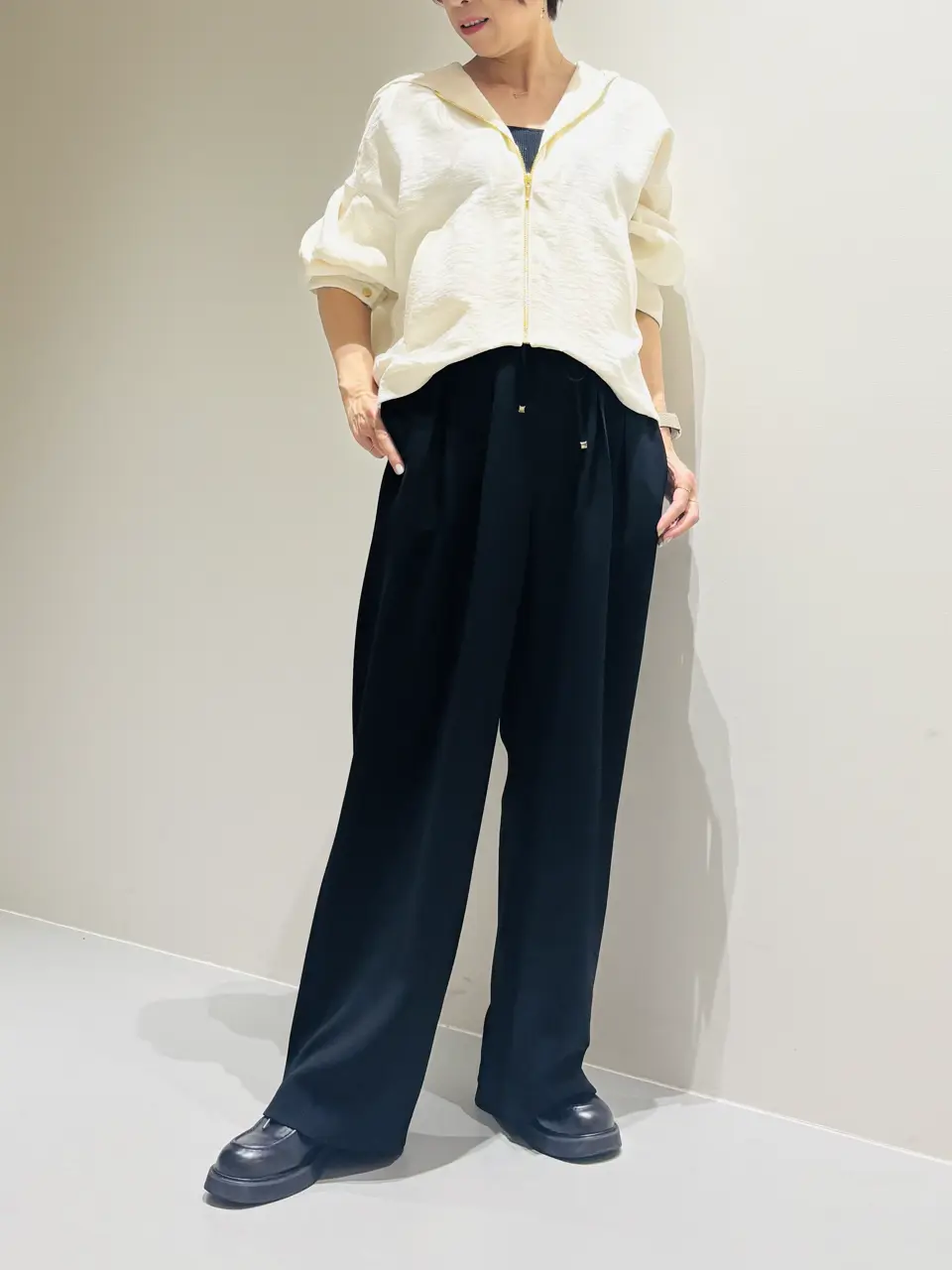  Hashimoto コーディネート画像