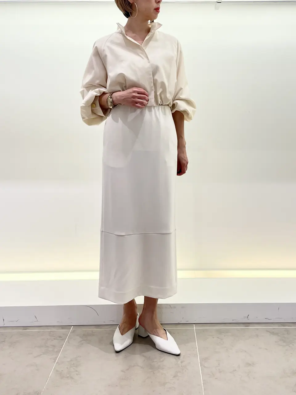 BEIGE， 柴田 コーディネート画像