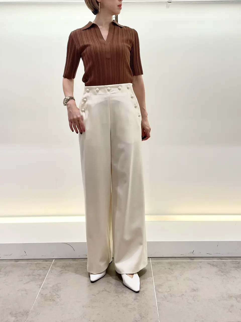 BEIGE， 柴田 コーディネート画像