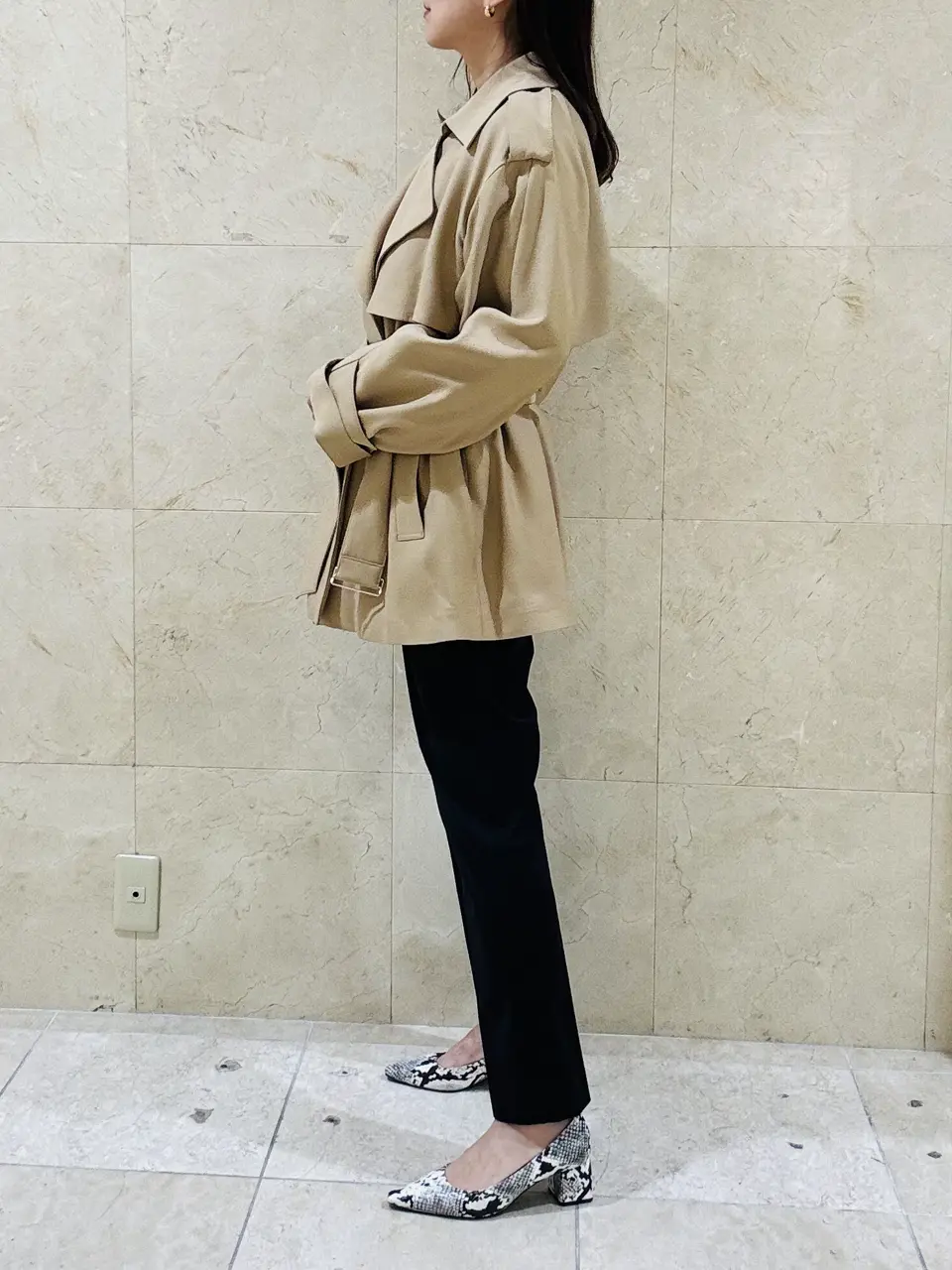 BEIGE， スタッフ コーディネート画像