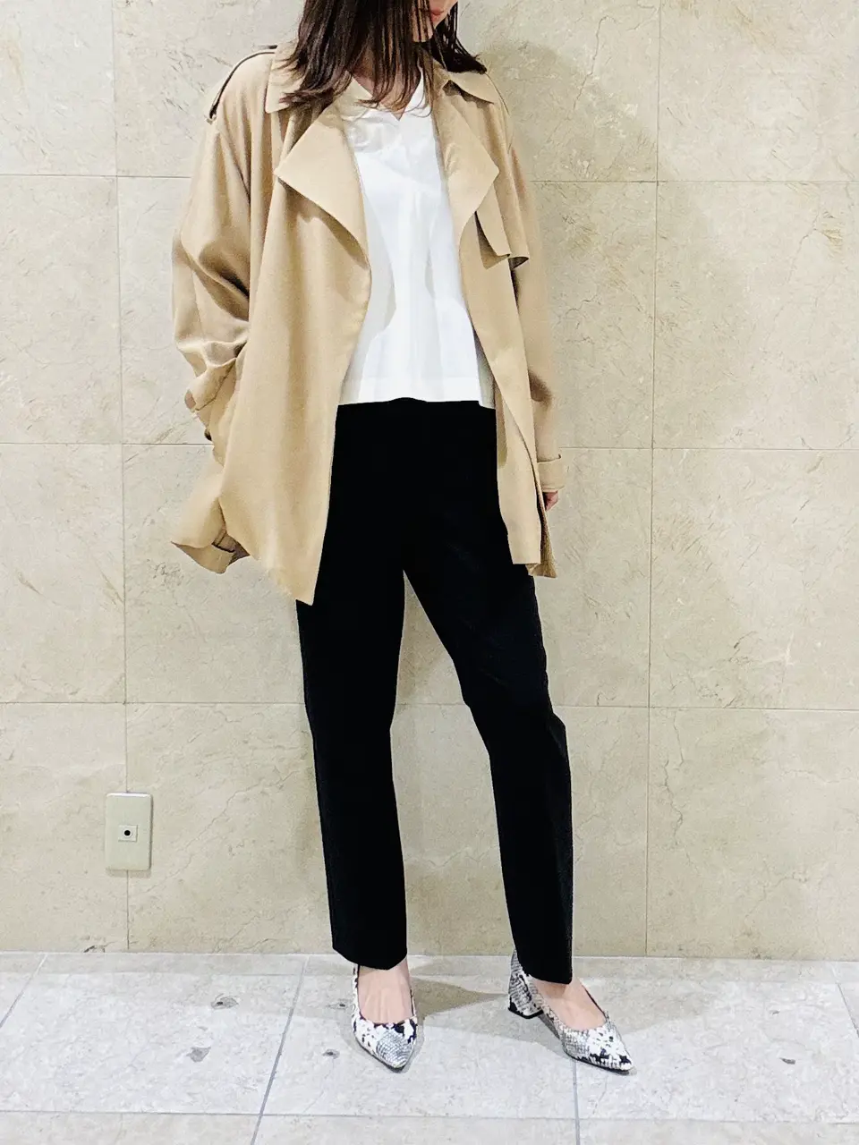BEIGE， スタッフ コーディネート画像