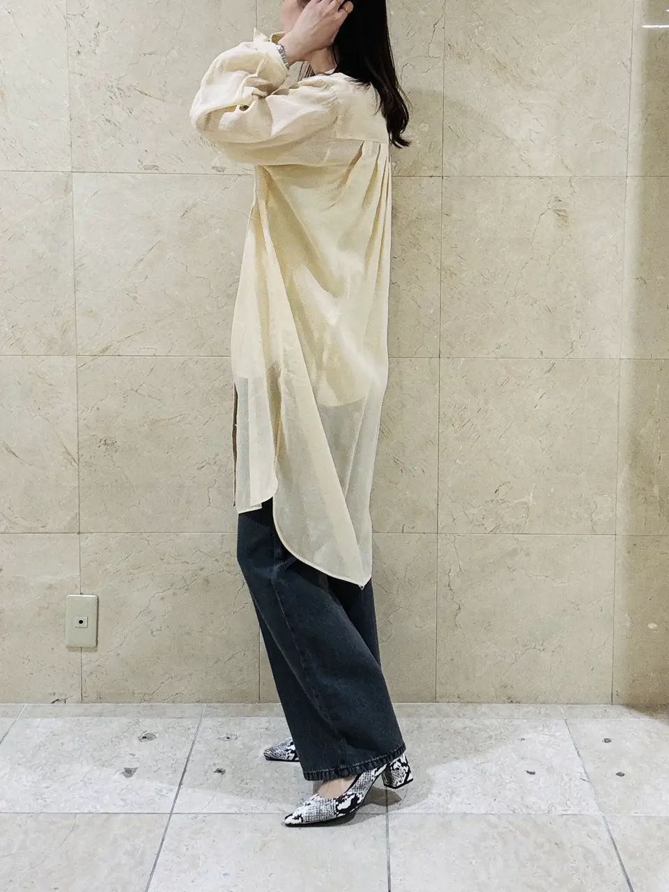 BEIGE， スタッフ コーディネート画像