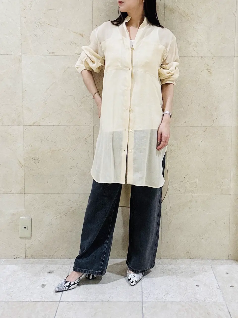 BEIGE， スタッフ コーディネート画像