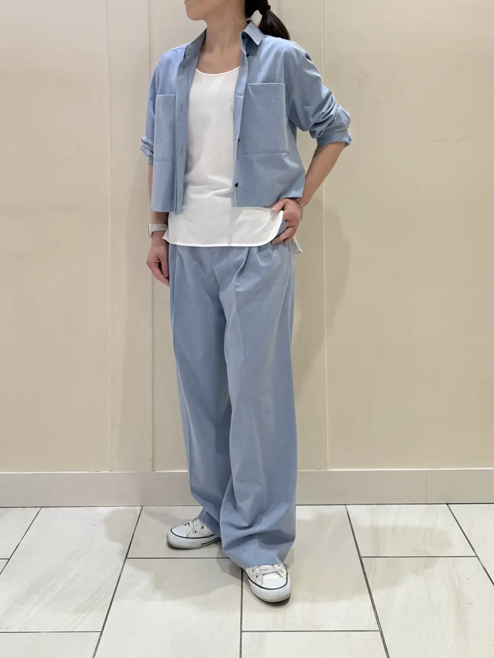 BEIGE， スタッフ コーディネート画像