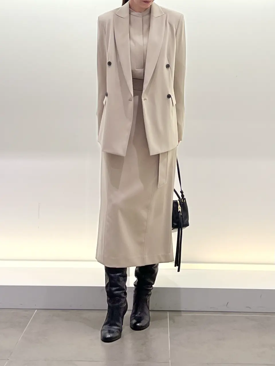 BEIGE， スタッフ コーディネート画像