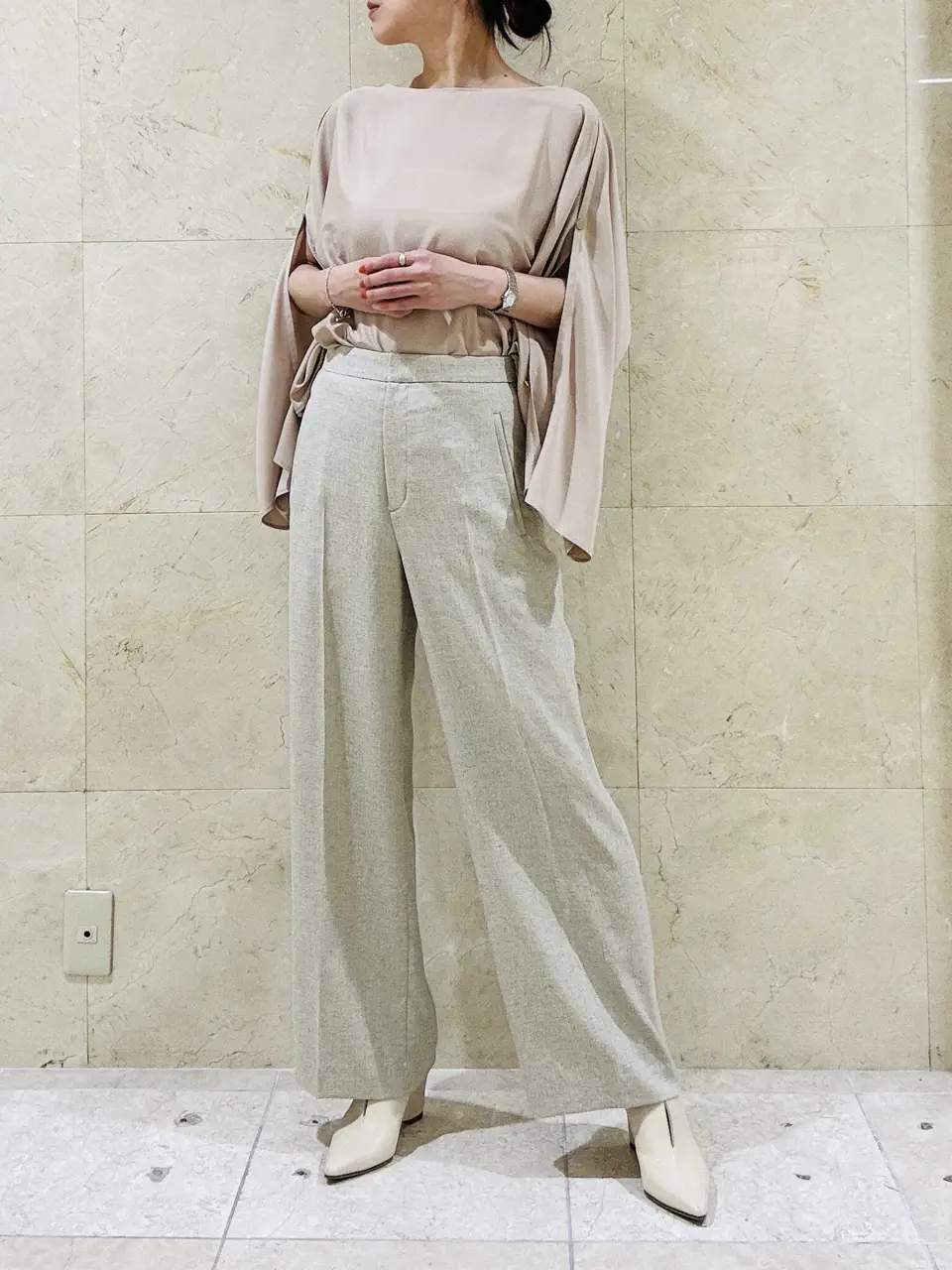 BEIGE， スタッフ コーディネート画像
