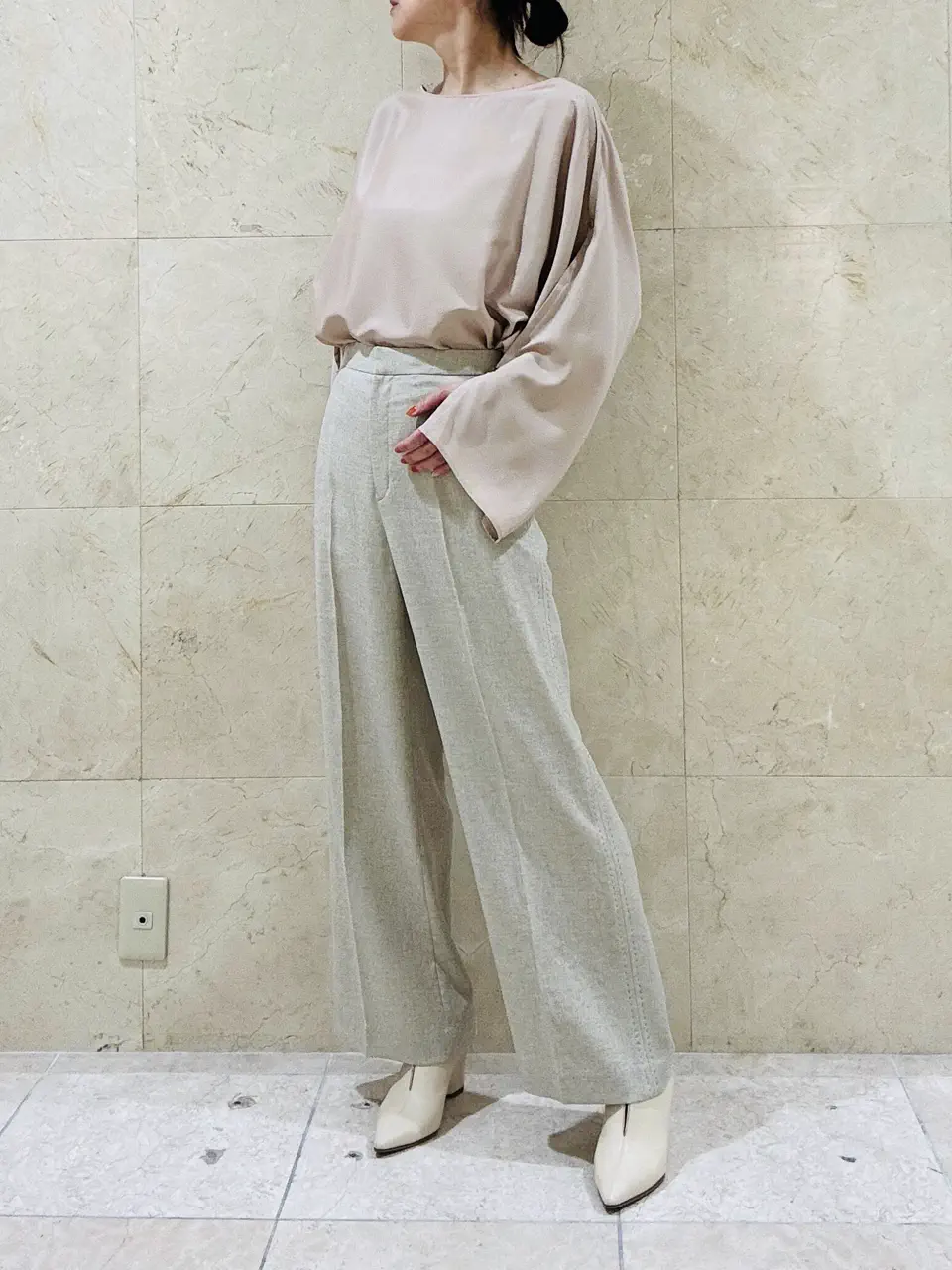 BEIGE， スタッフ コーディネート画像