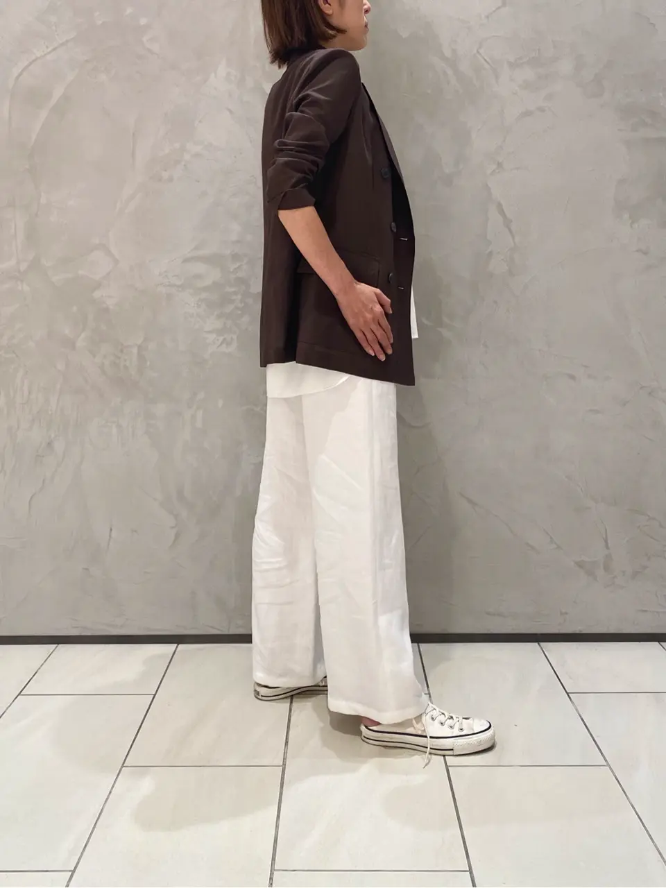 BEIGE， スタッフ コーディネート画像