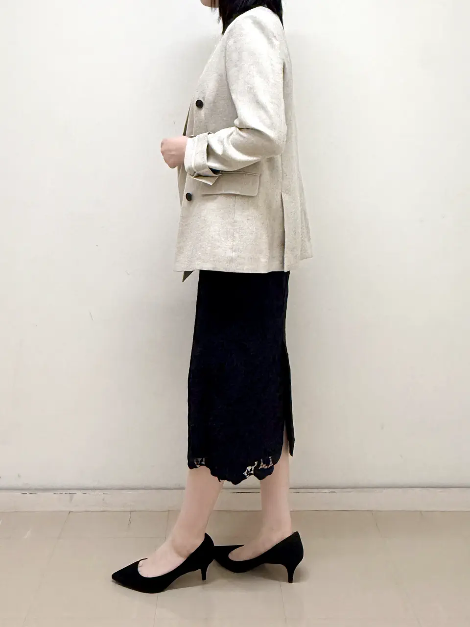 BEIGE， スタッフ コーディネート画像