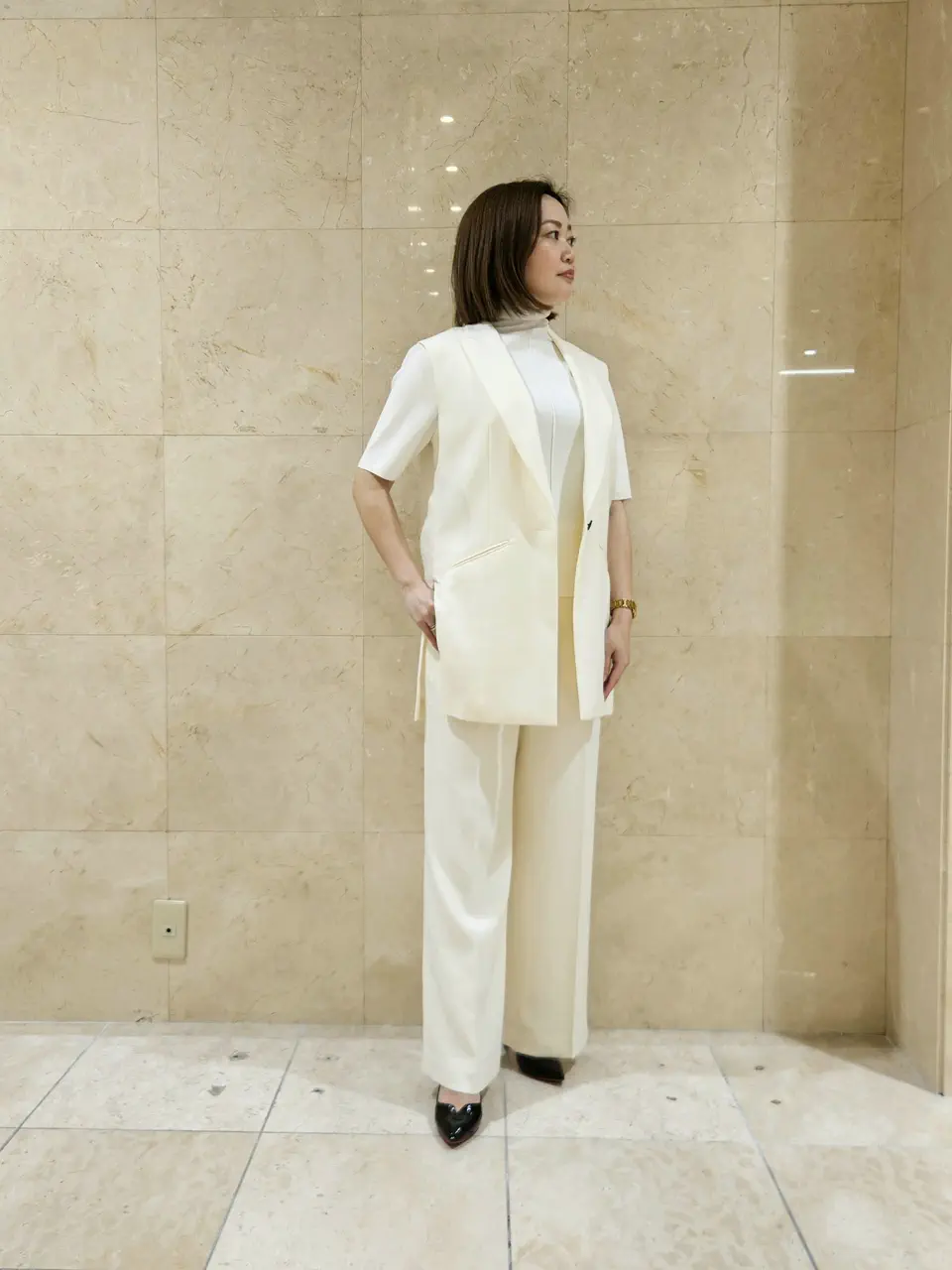 BEIGE， 堀江 コーディネート画像