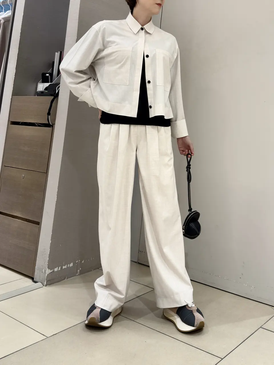 BEIGE， staff コーディネート画像