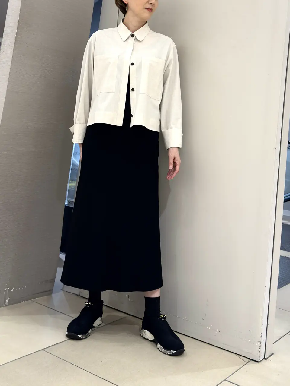  staff コーディネート画像