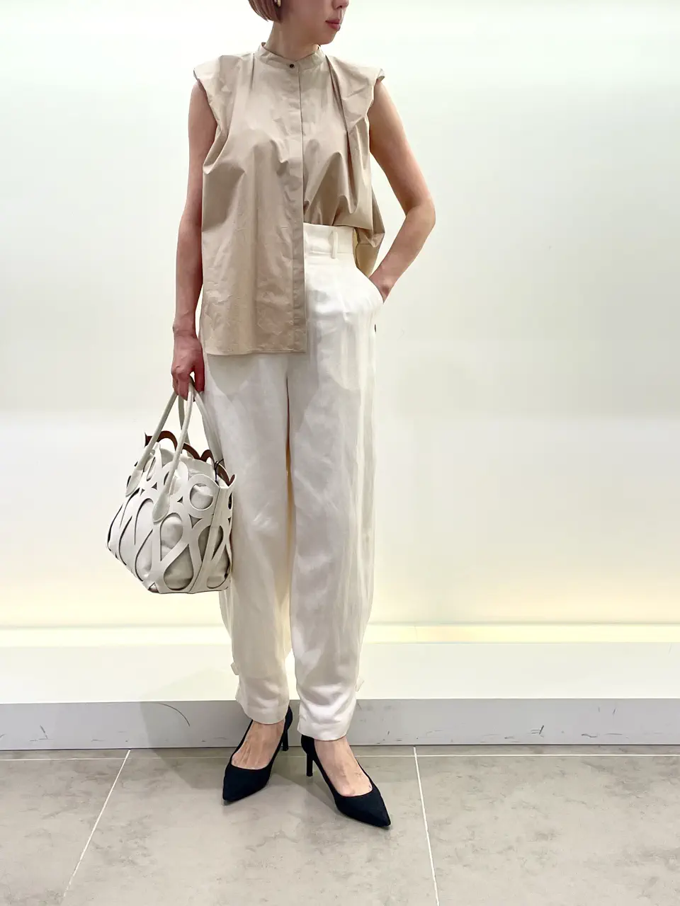 BEIGE， 柴田 コーディネート画像