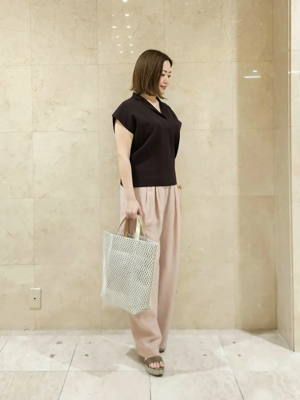 BEIGE， 堀江 コーディネート画像