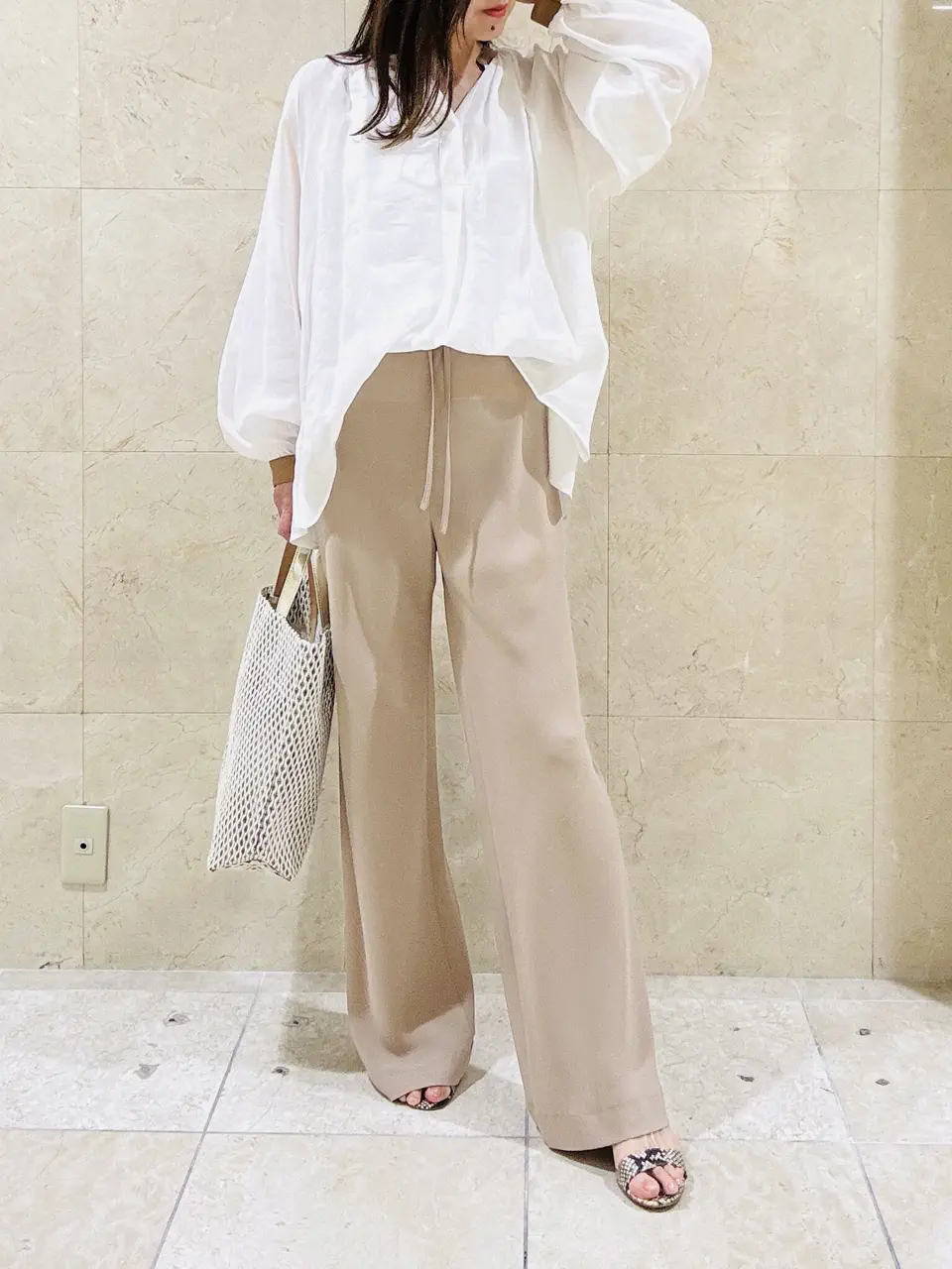 BEIGE， スタッフ コーディネート画像