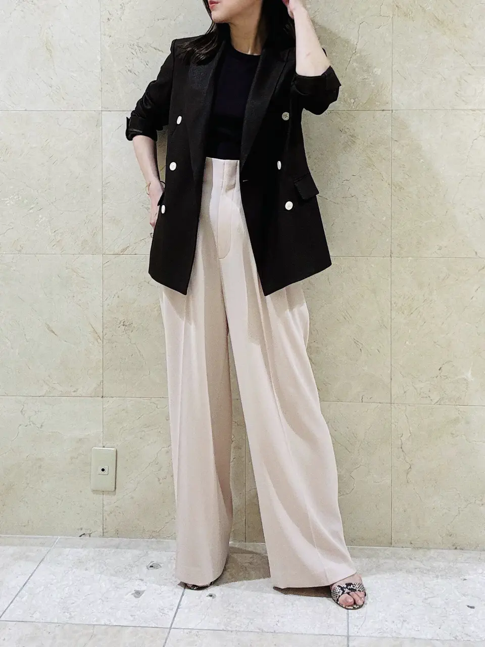 BEIGE， スタッフ コーディネート画像