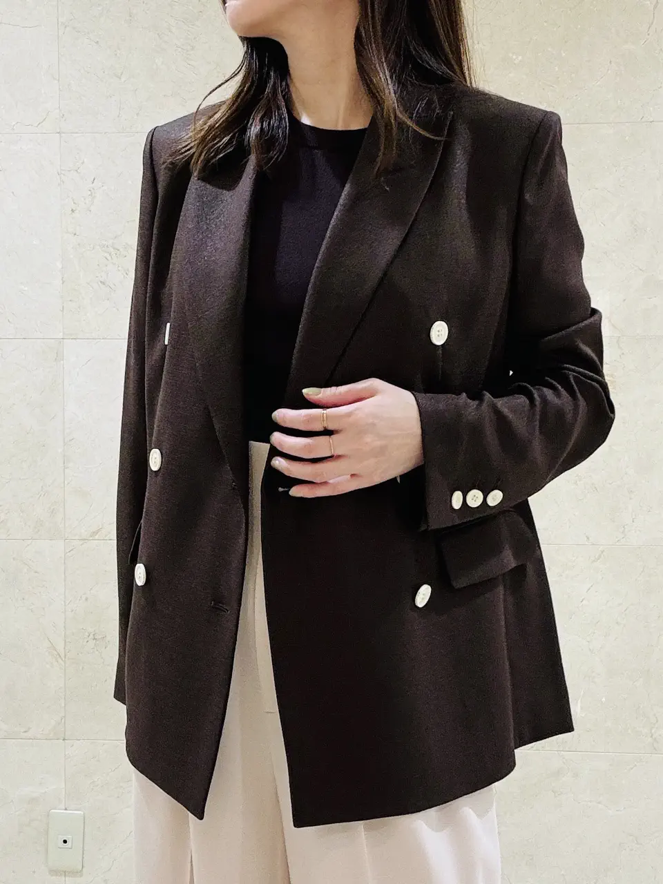 BEIGE， スタッフ コーディネート画像