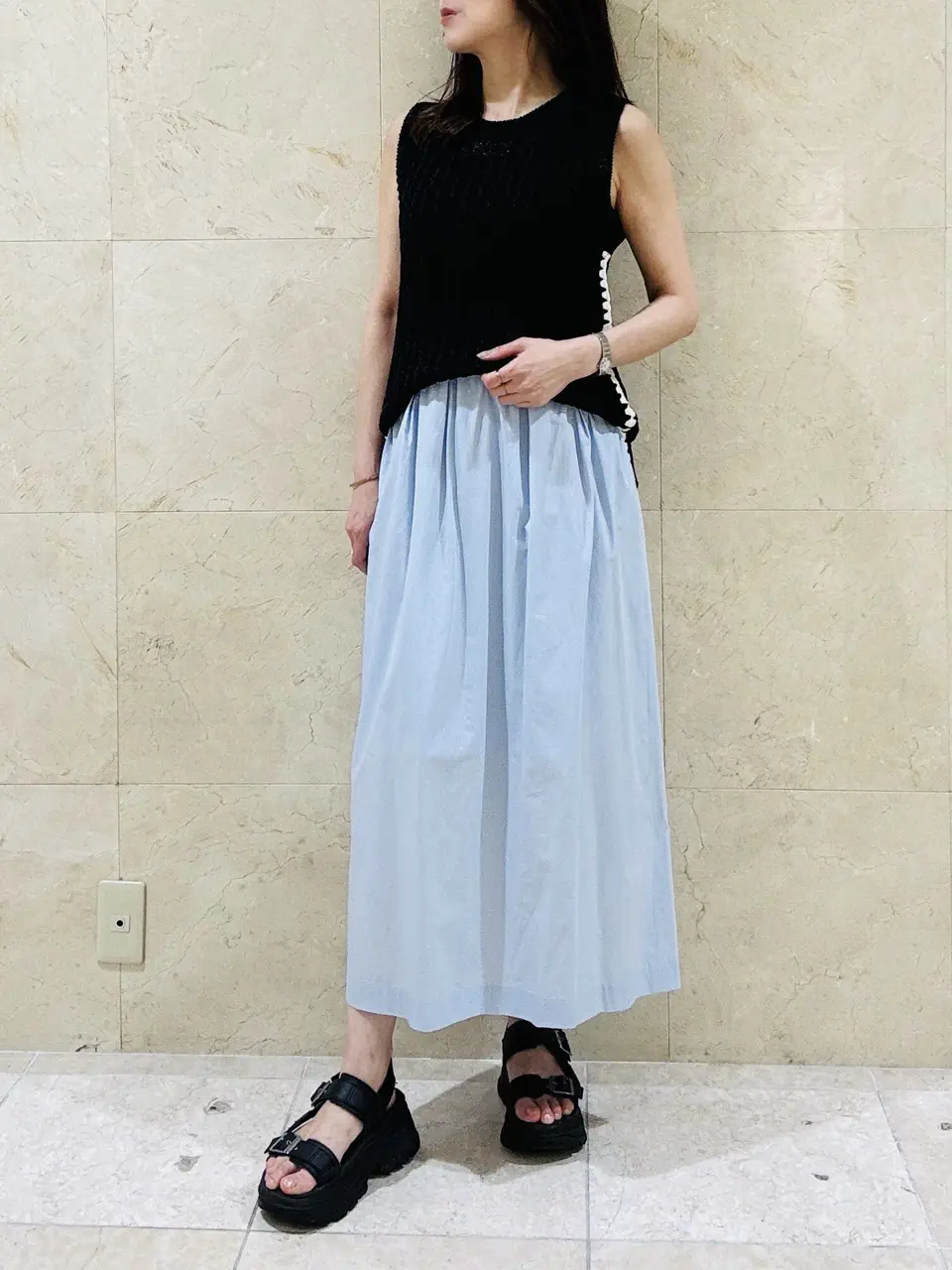 BEIGE， スタッフ コーディネート画像