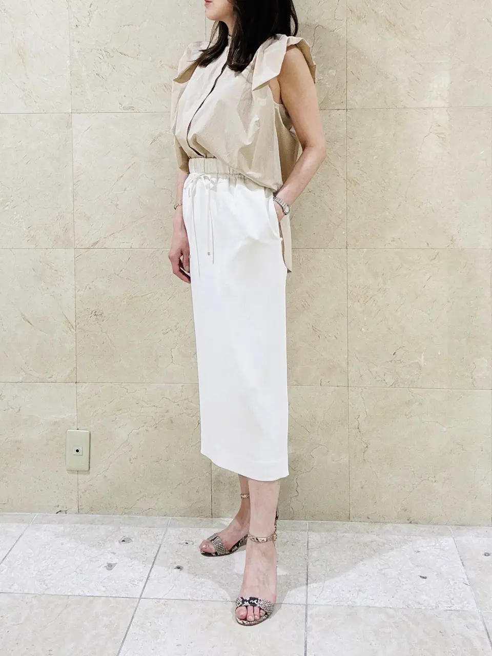 BEIGE， スタッフ コーディネート画像