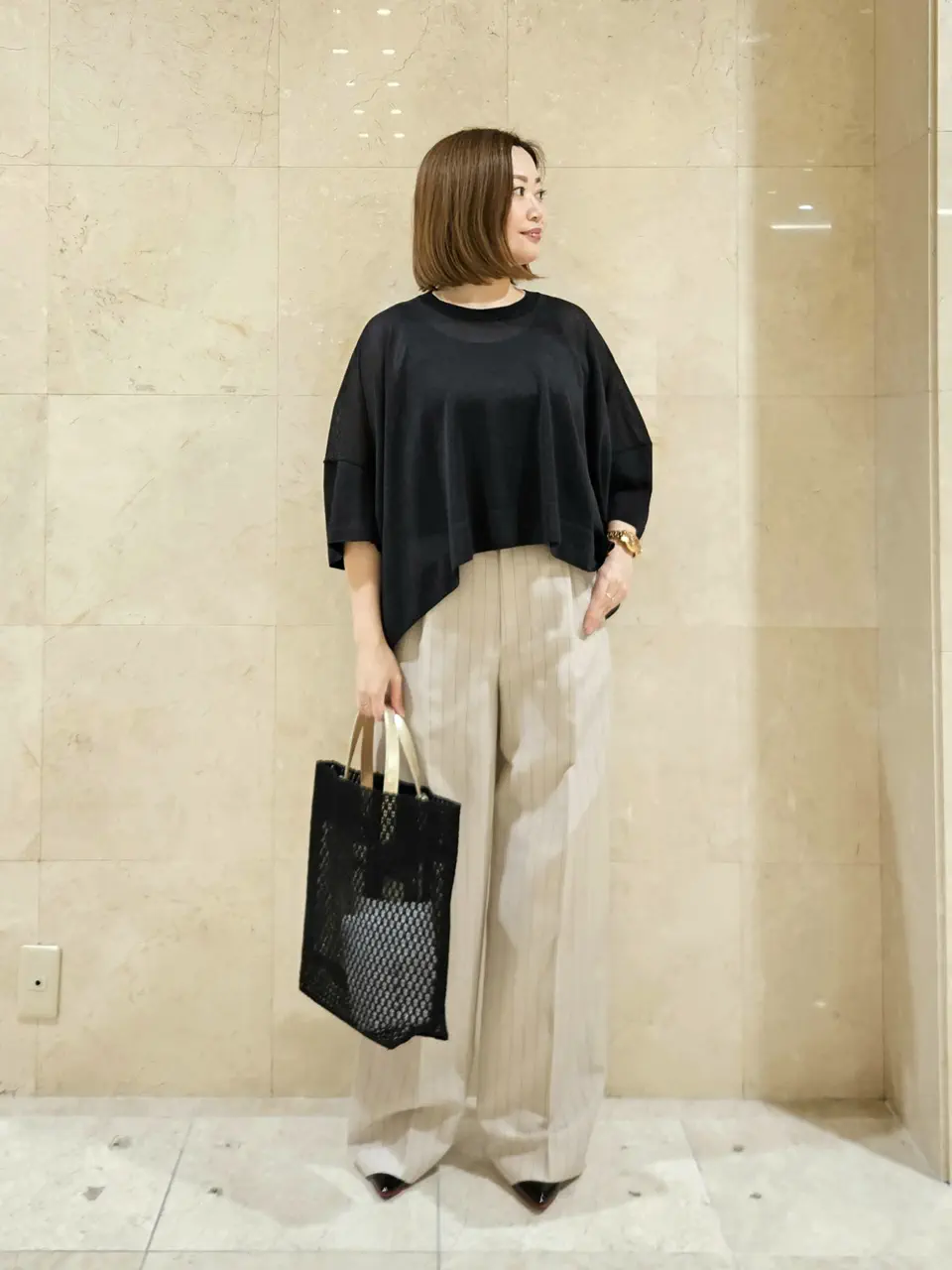 BEIGE， 堀江 コーディネート画像