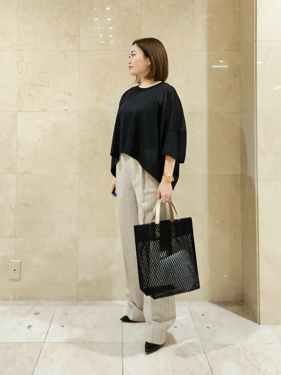 BEIGE， 堀江 コーディネート画像