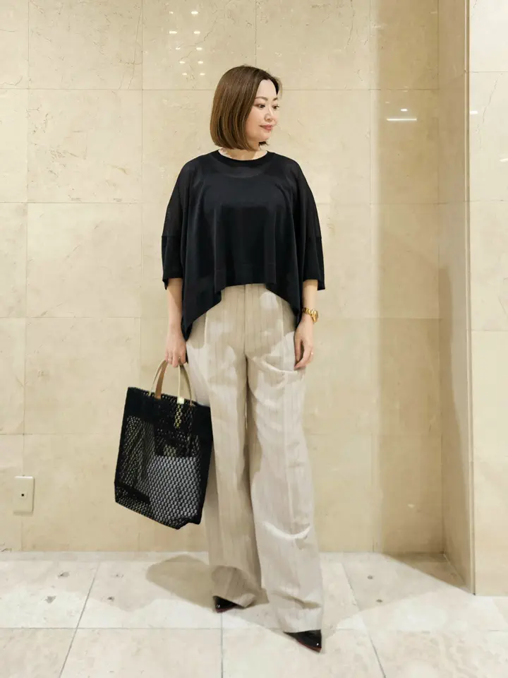 BEIGE， 堀江 コーディネート画像