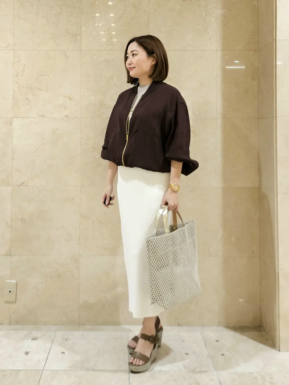 BEIGE， 堀江 コーディネート画像