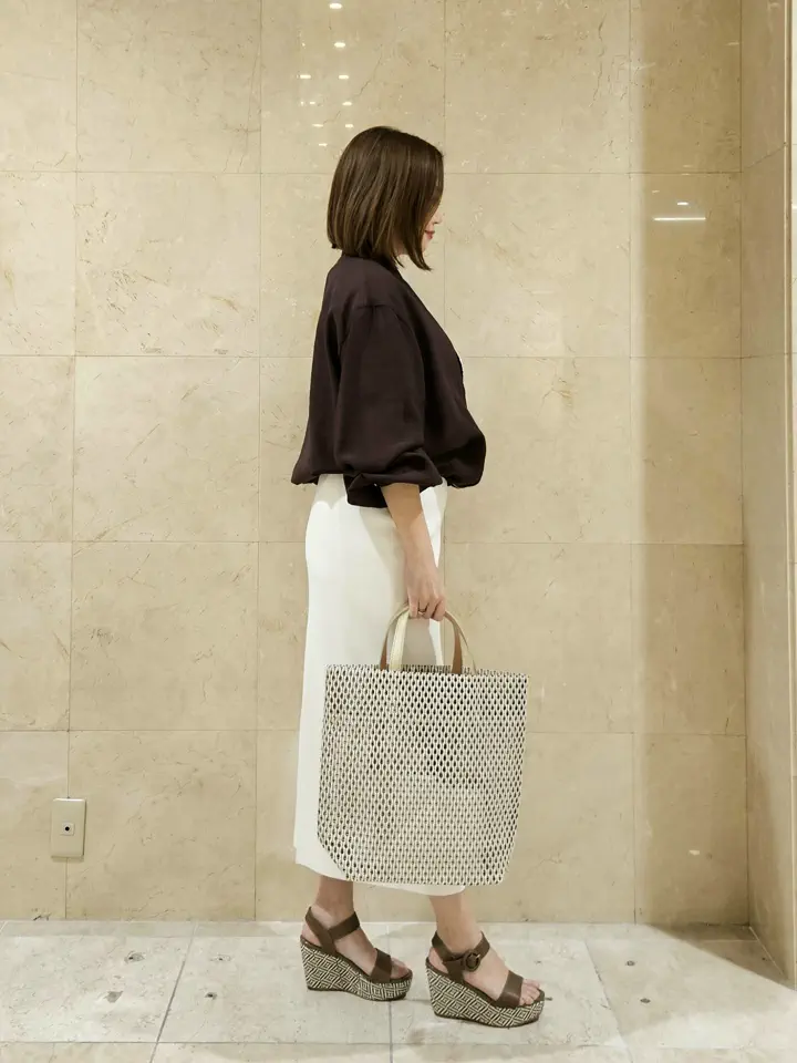 BEIGE， 堀江 コーディネート画像