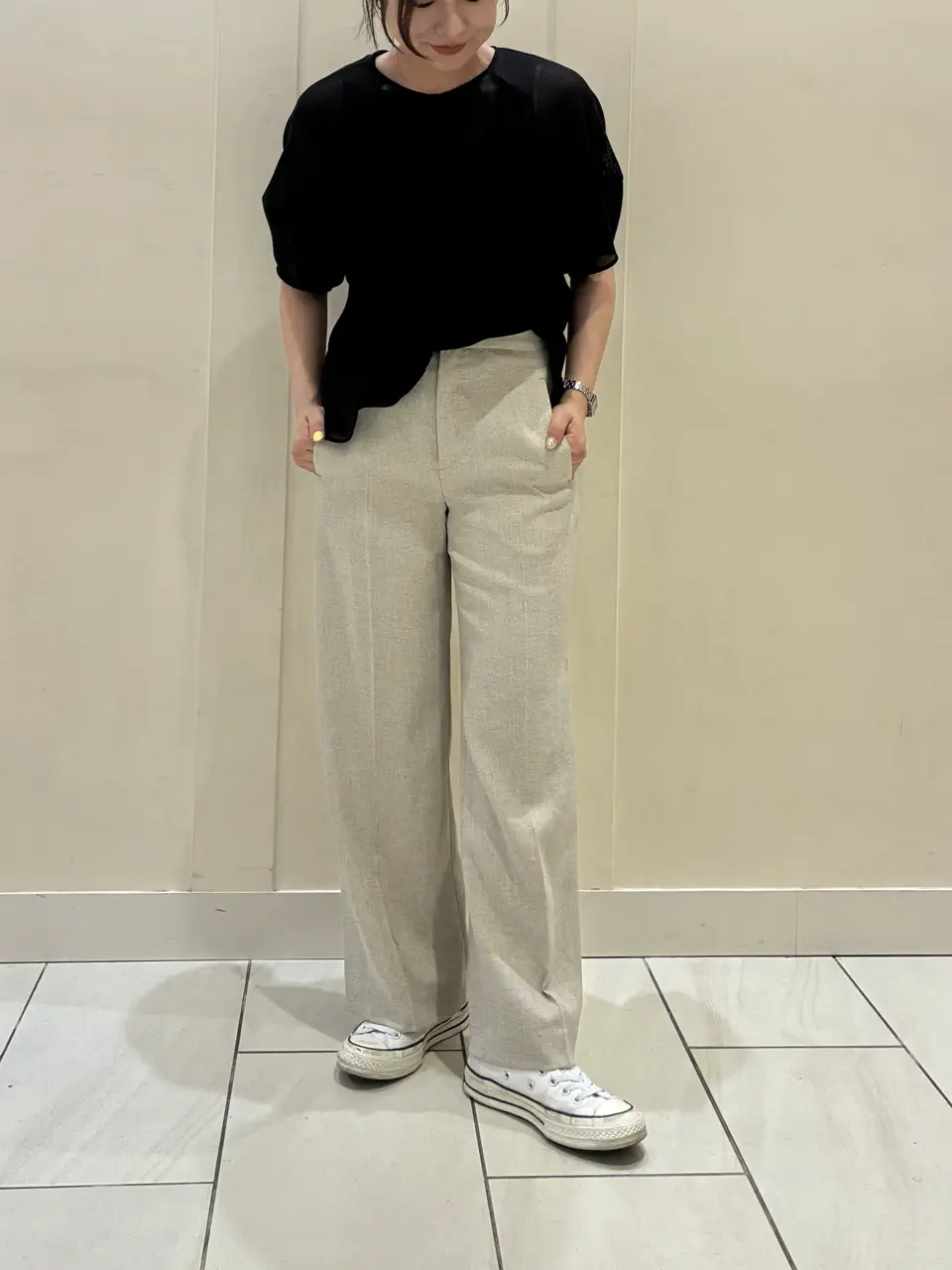 BEIGE， アライ コーディネート画像