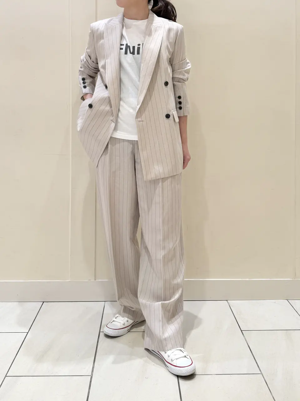 BEIGE， スタッフ コーディネート画像